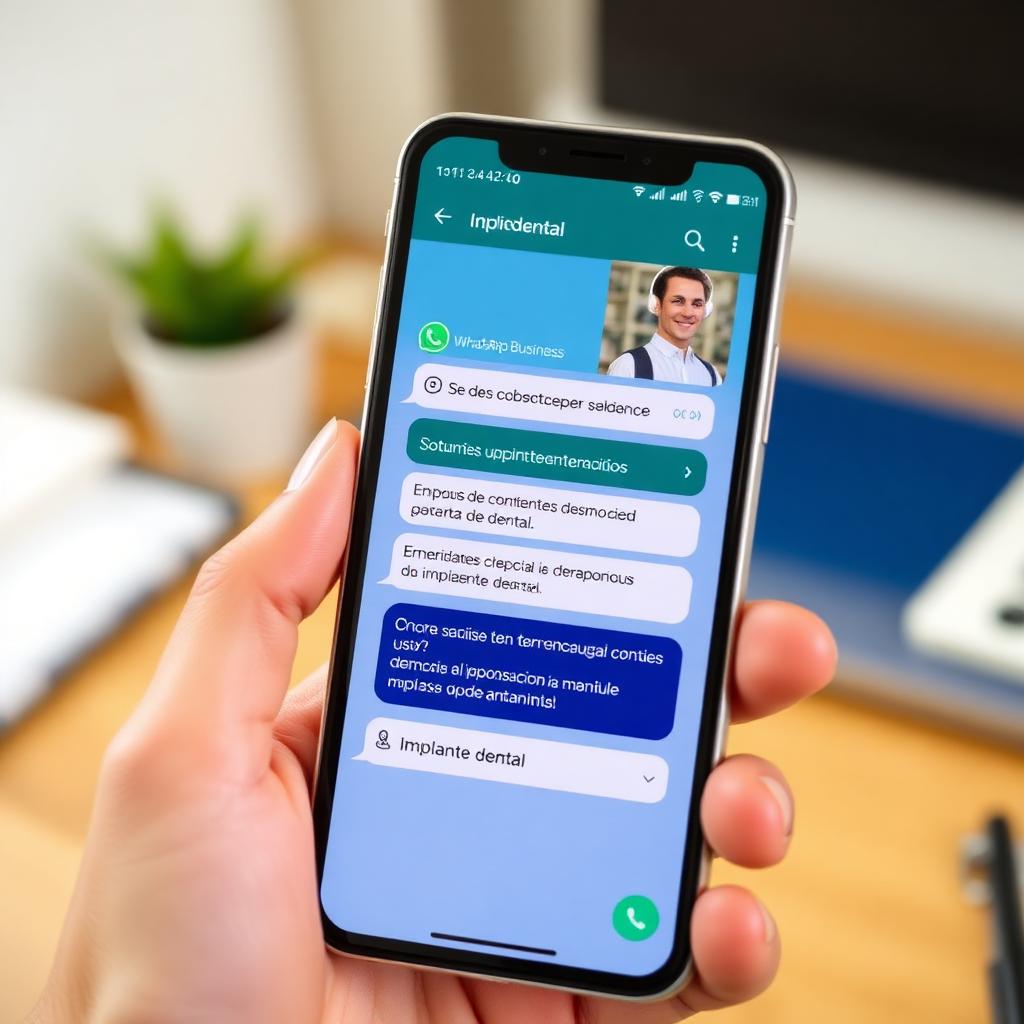 Conversación real de WhatsApp con paciente cualificado por IA